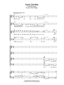 Tarik O'Regan: Nunc Dimittis