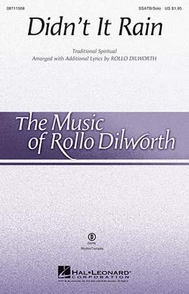 Rollo Dilworth: Didn't It Rain - Bass