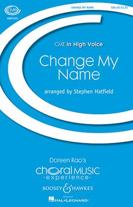 Stephen Hatfield: Change My Name