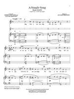 Leonard Bernstein: A Simple Song Product Image