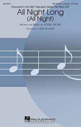 Lionel Richie: All Night Long (All Night) (arr. Deke Sharon)