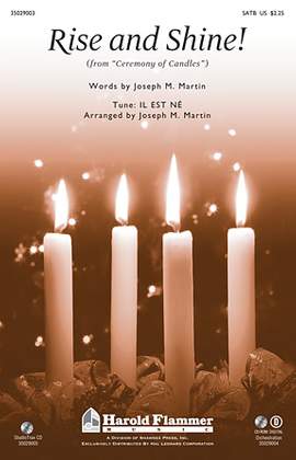 Joseph M. Martin: Rise And Shine! (from Ceremony Of Candles) - Bb Clarinet 1,2