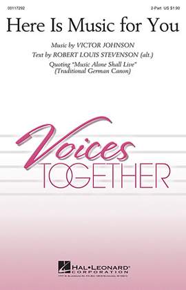 Victor C. Johnson: Here Is Music For You