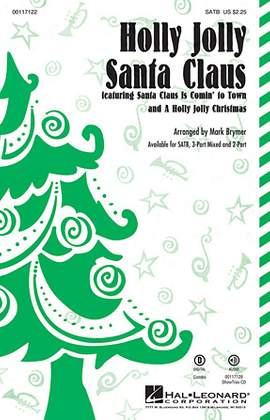 Mark Brymer: Holly Jolly Santa Claus - Baritone Sax