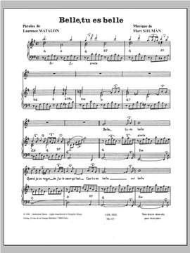 Mort Shuman: Belle, Tu Es Belle