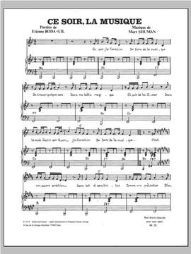 Mort Shuman: Ce Soir La Musique