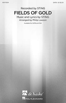 Sting: Fields Of Gold (arr. Philip Lawson)