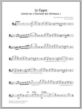Lucien Garban: Le Cygne (The Swan) - Cello