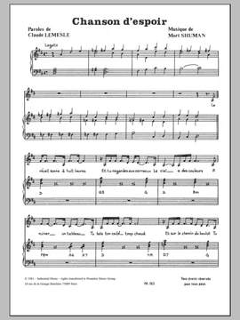 Mort Shuman: Chanson D'espoir