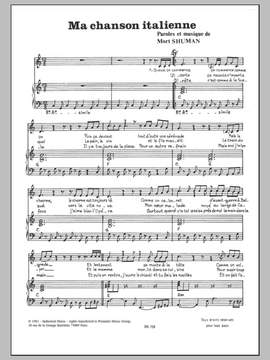 Mort Shuman: Ma Chanson Italienne