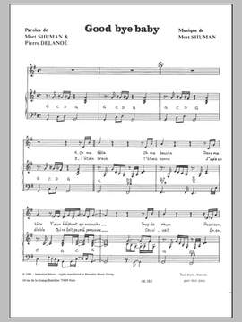Mort Shuman: Good Bye Baby