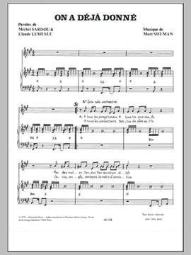 Mort Shuman: On A Deja Donne