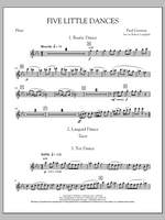 Robert Longfield: Five Little Dances - Flute Product Image