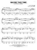Kander & Ebb: Maybe This Time (from Cabaret) Product Image