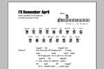 Gene De Paul: I'll Remember April Product Image