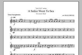 Sean O'Boyle: A Sailor Went To Sea - Tenor Saxophone