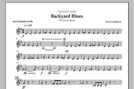 Sean O'Boyle: Backyard Blues - Bb Clarinet 1