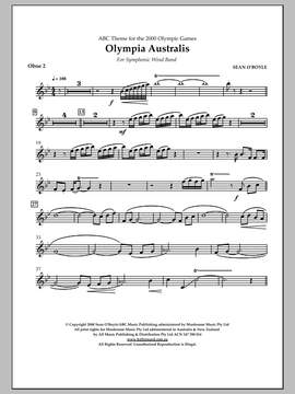 Sean O'Boyle: Olympia Australis (Symphonic Wind Band) - Oboe 2