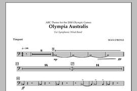 Sean O'Boyle: Olympia Australis (Symphonic Wind Band) - Timpani