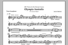 Sean O'Boyle: Olympia Australis (Concert Band) - Tenor Saxophone