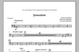 Sean O'Boyle: Jerusalem (in key of F) - Timpani