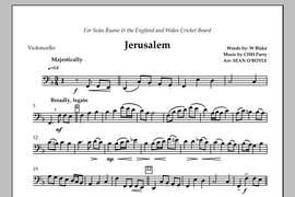 Sean O'Boyle: Jerusalem (in key of F) - Violoncello