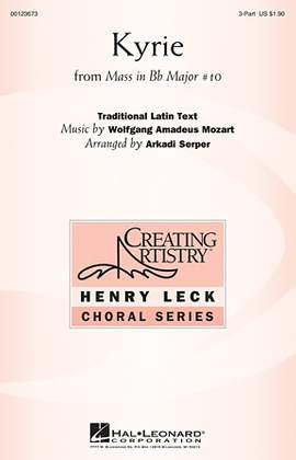 Arkadi Serper: Kyrie (From The Mass In B-Flat Major #10)