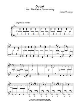 Modest Mussorgsky: Gopak (from Sorotchinsky Fair)