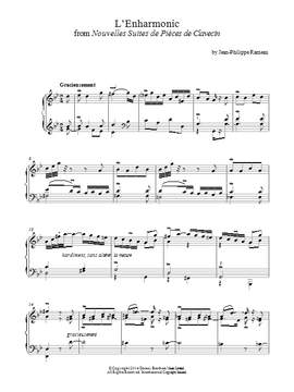 Jean-Philippe Rameau: L'enharmonic From Nouvelles Suites De Pieces De Clavecin