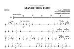 Ed Lojeski: Maybe This Time - Drums Product Image