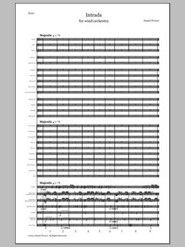 Daniel Powers: Intrada - Full Score