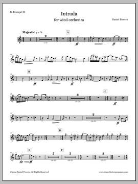 Daniel Powers: Intrada - Trumpet