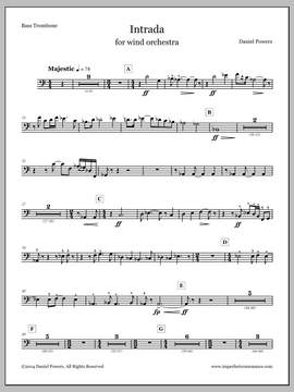 Daniel Powers: Intrada - Trombone