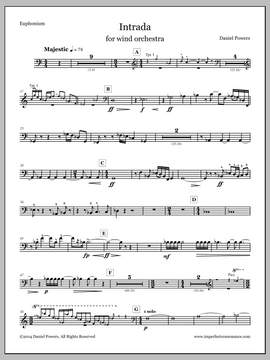 Daniel Powers: Intrada - Euphonium