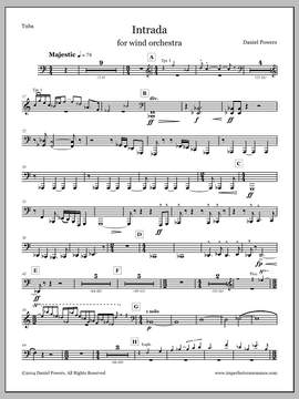 Daniel Powers: Intrada - Tuba