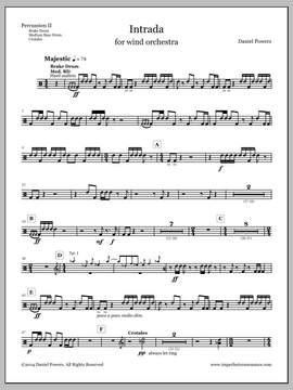 Daniel Powers: Intrada - Percussion