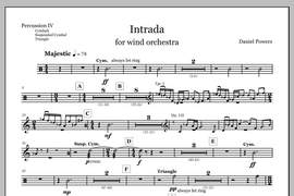 Daniel Powers: Intrada - Percussion