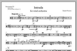 Daniel Powers: Intrada - Percussion
