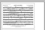 Tom Wallace: Get Lucky - Baritone Sax Product Image
