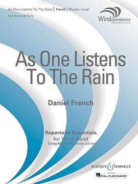 Daniel French: As One Listens to the Rain - Flute 1