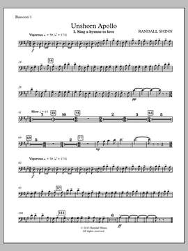 Randall Shinn: Unshorn Apollo - Bassoon