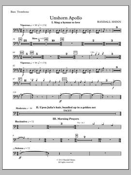 Randall Shinn: Unshorn Apollo - Trombone