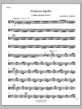 Randall Shinn: Unshorn Apollo - Viola