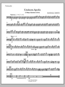 Randall Shinn: Unshorn Apollo - Violoncello