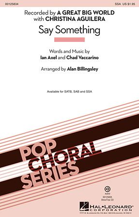 Alan Billingsley: Say Something