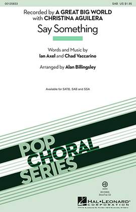 Alan Billingsley: Say Something