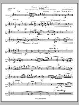 Barbara Harbach: Gateway Symphony Orchestra - Clarinet