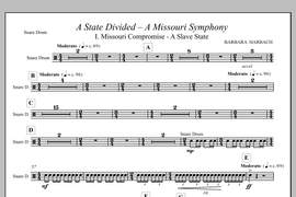 Barbara Harbach: A State Divided - a Missouri Symphony - Percussion