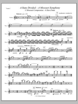 Barbara Harbach: A State Divided - a Missouri Symphony - Violin