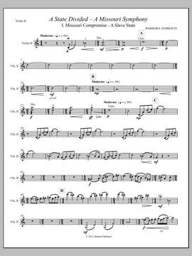Barbara Harbach: A State Divided - a Missouri Symphony - Violin